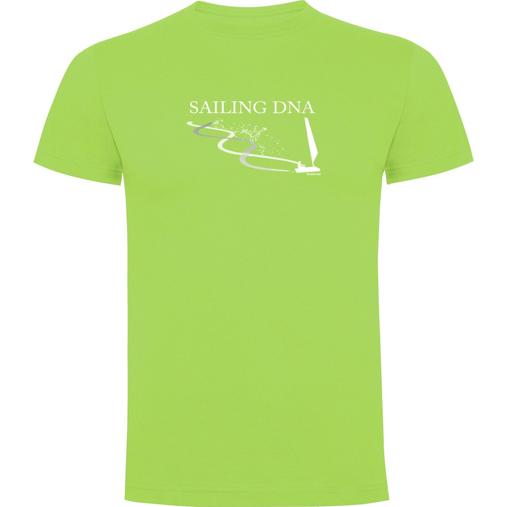 Kruskis Sailing Dna Short Sleeve T-shirt Grün XL Mann von Kruskis