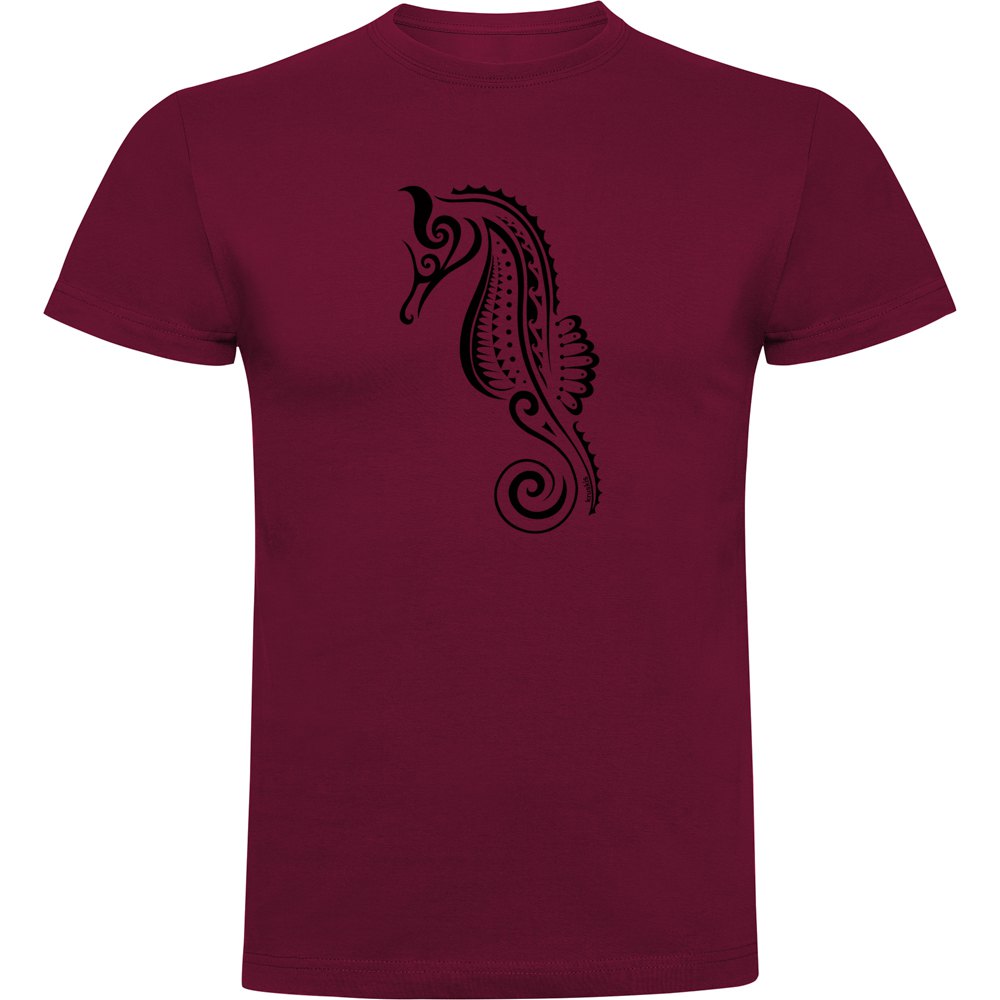 Kruskis Seahorse Tribal Short Sleeve T-shirt Lila 2XL Mann von Kruskis
