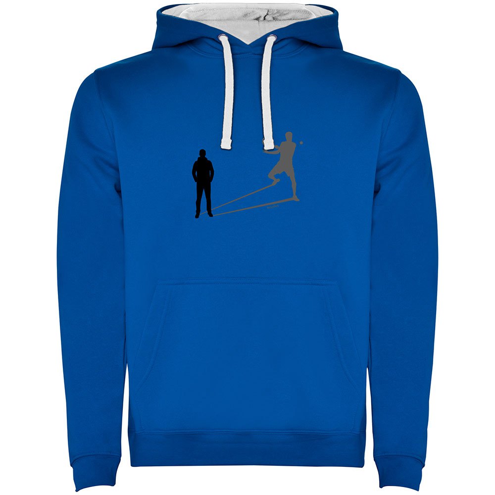 Kruskis Shadow Padel Bicolor Hoodie Blau S Mann von Kruskis