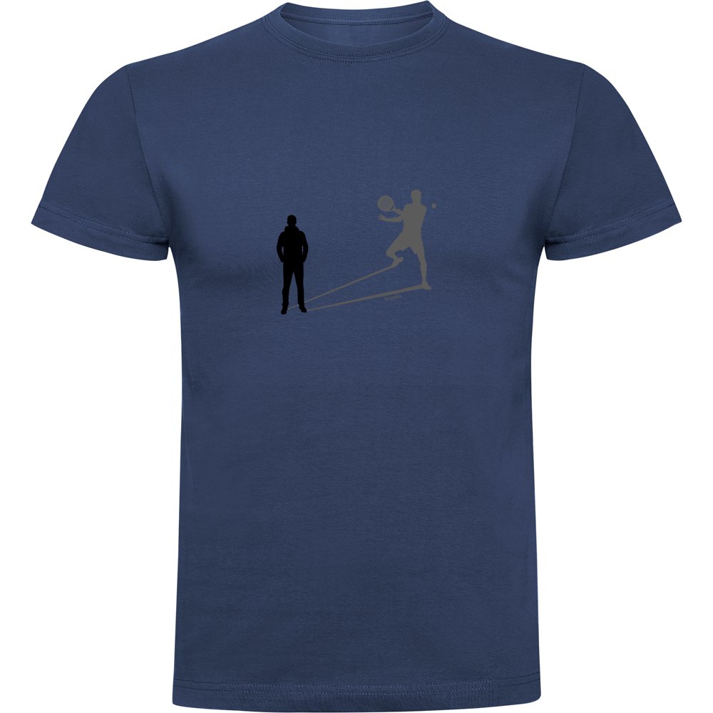 Kruskis Shadow Padel Short Sleeve T-shirt Blau XL Mann von Kruskis