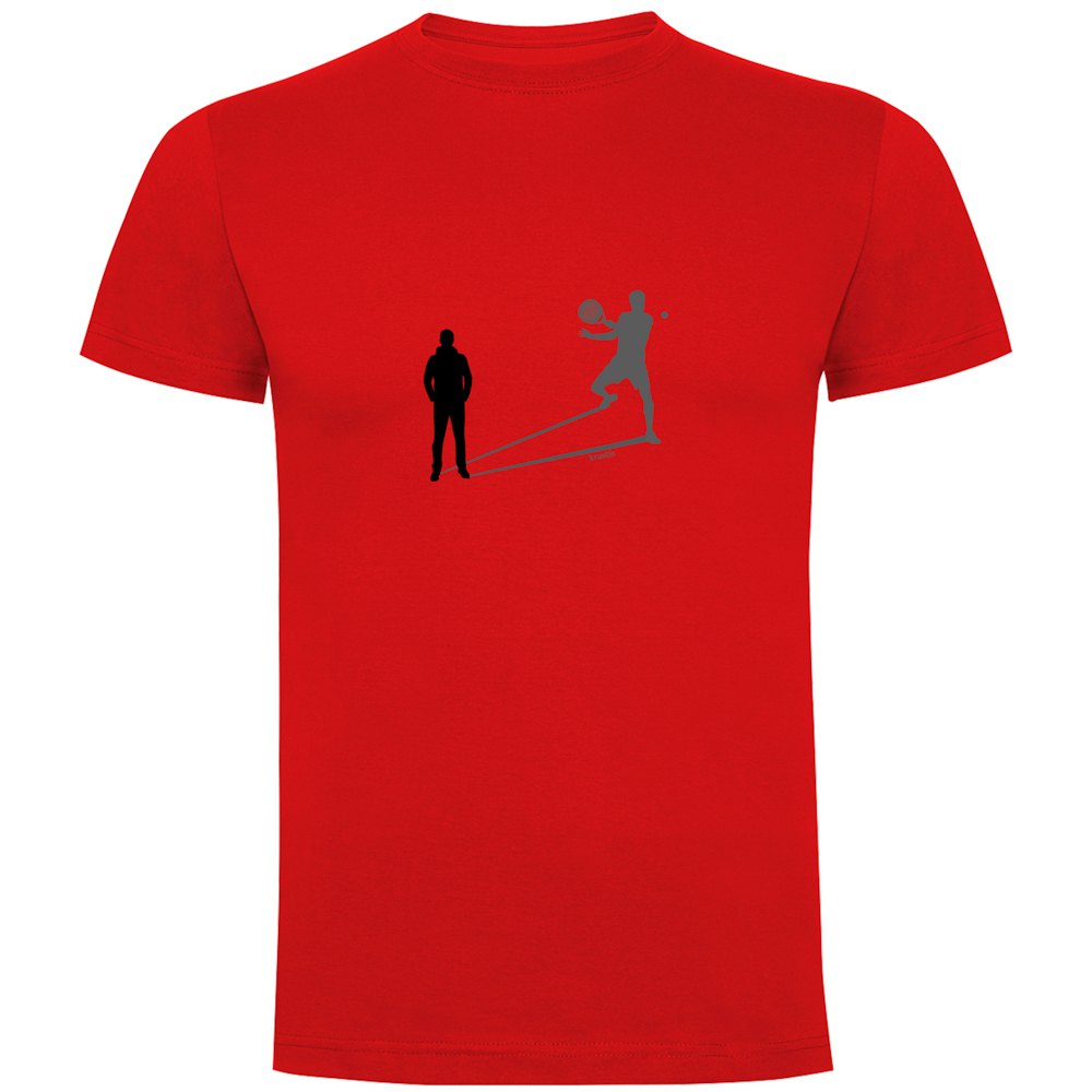 Kruskis Shadow Padel Short Sleeve T-shirt Rot XL Mann von Kruskis