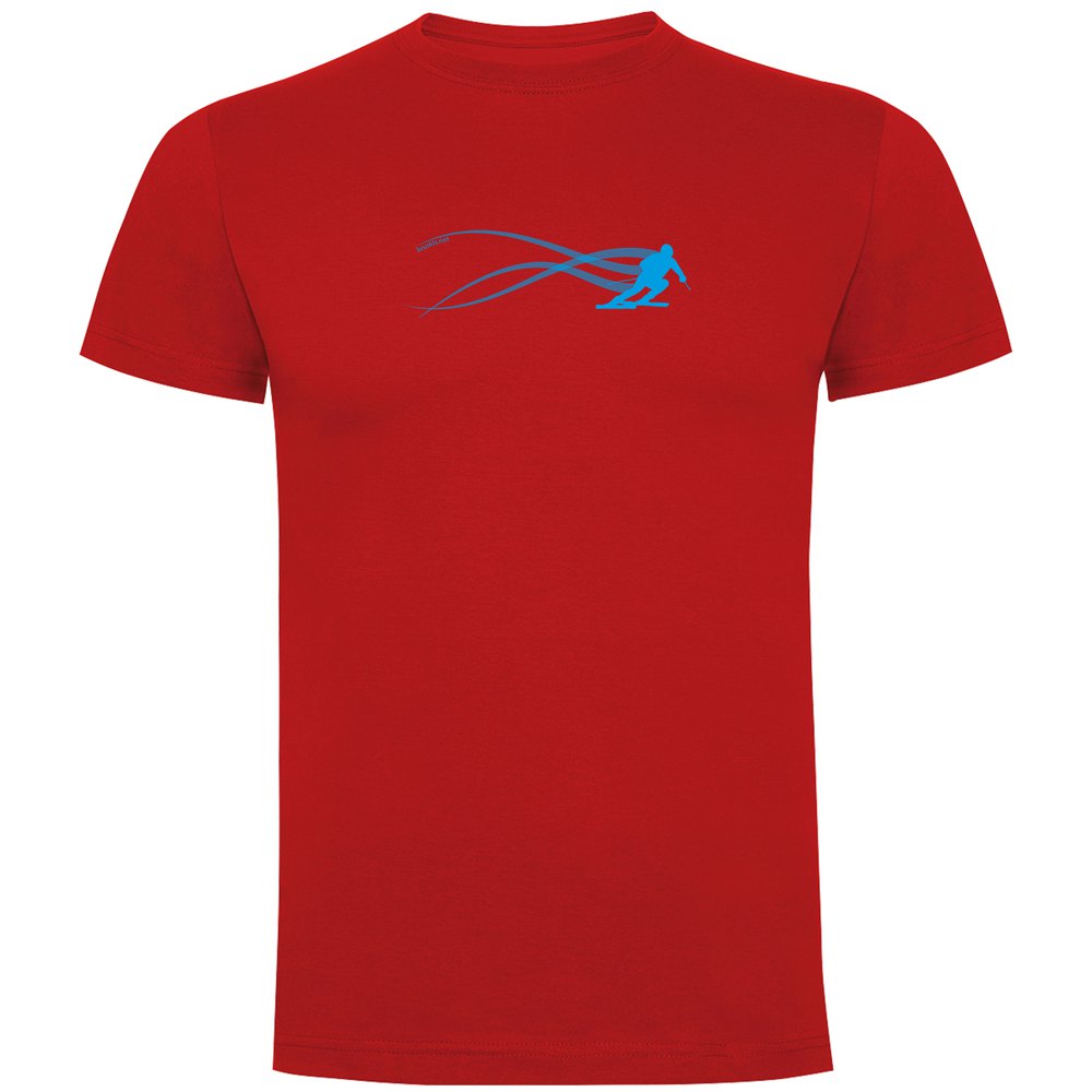 Kruskis Ski Estella Short Sleeve T-shirt Rot 2XL Mann von Kruskis
