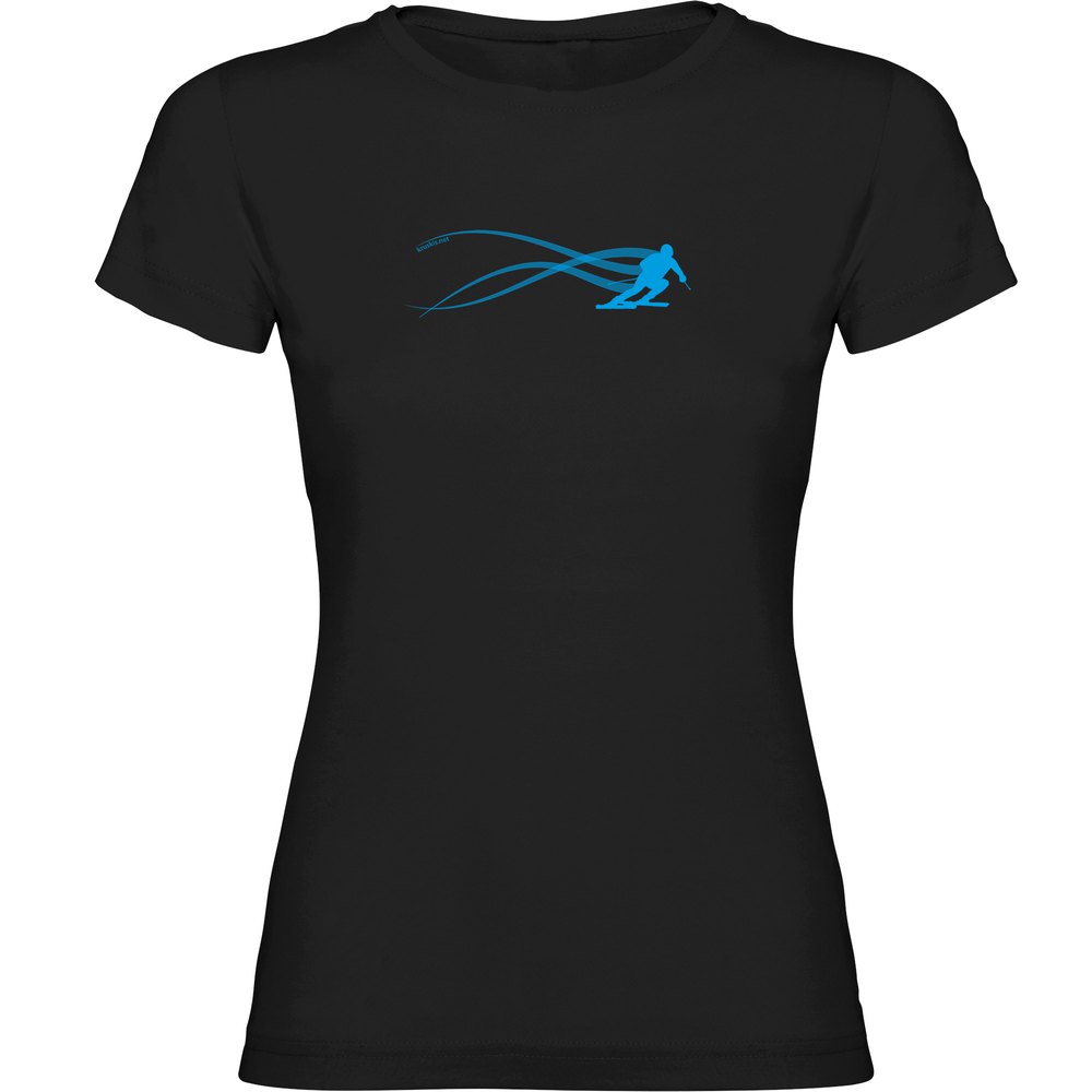 Kruskis Ski Estella Short Sleeve T-shirt Schwarz 2XL Frau von Kruskis