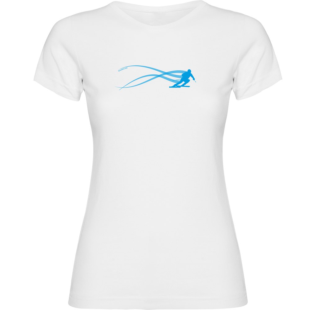 Kruskis Ski Estella Short Sleeve T-shirt Weiß 2XL Frau von Kruskis