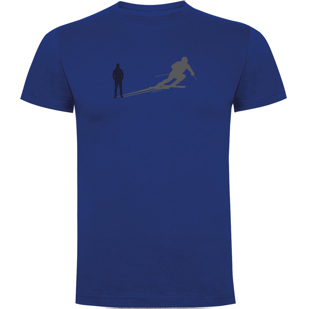 Kruskis Ski Shadow Short Sleeve T-shirt Blau M Mann von Kruskis