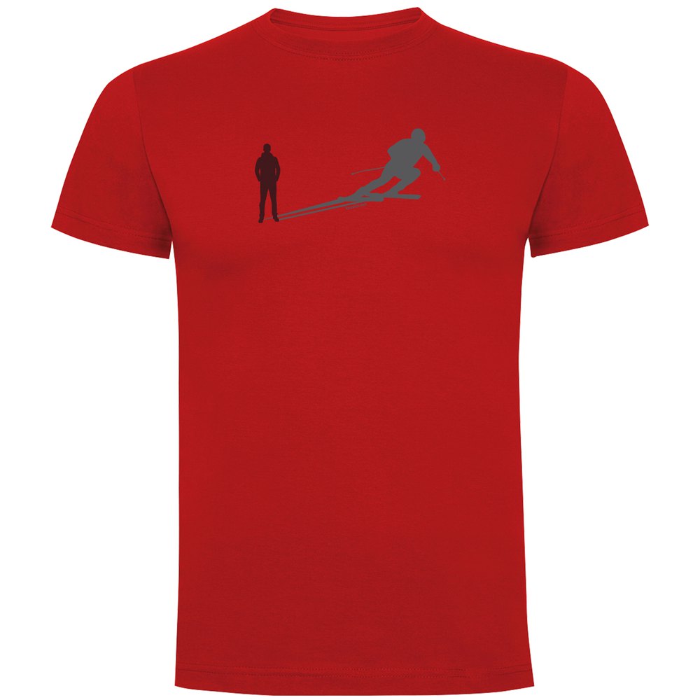 Kruskis Ski Shadow Short Sleeve T-shirt Rot 2XL Mann von Kruskis