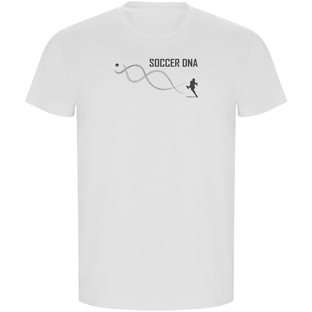Kruskis Soccer Dna Eco Short Sleeve T-shirt Weiß S Mann von Kruskis