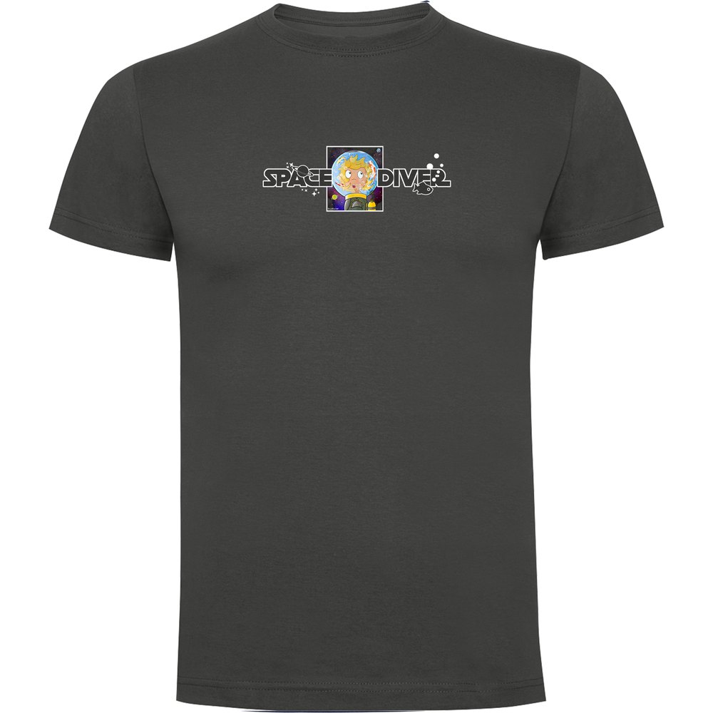 Kruskis Space Diver Short Sleeve T-shirt Grau XL Mann von Kruskis