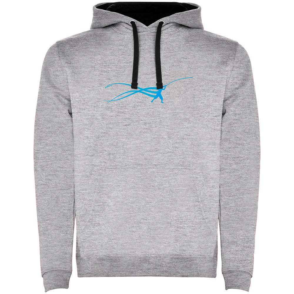 Kruskis Stella Fish Two-colour Hoodie Grau L Mann von Kruskis