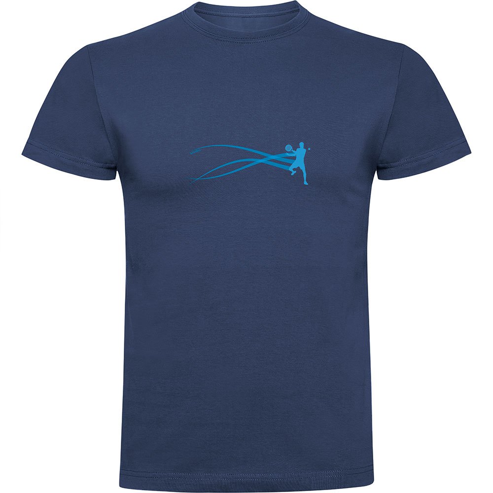 Kruskis Stella Padel Short Sleeve T-shirt Blau 2XL Mann von Kruskis
