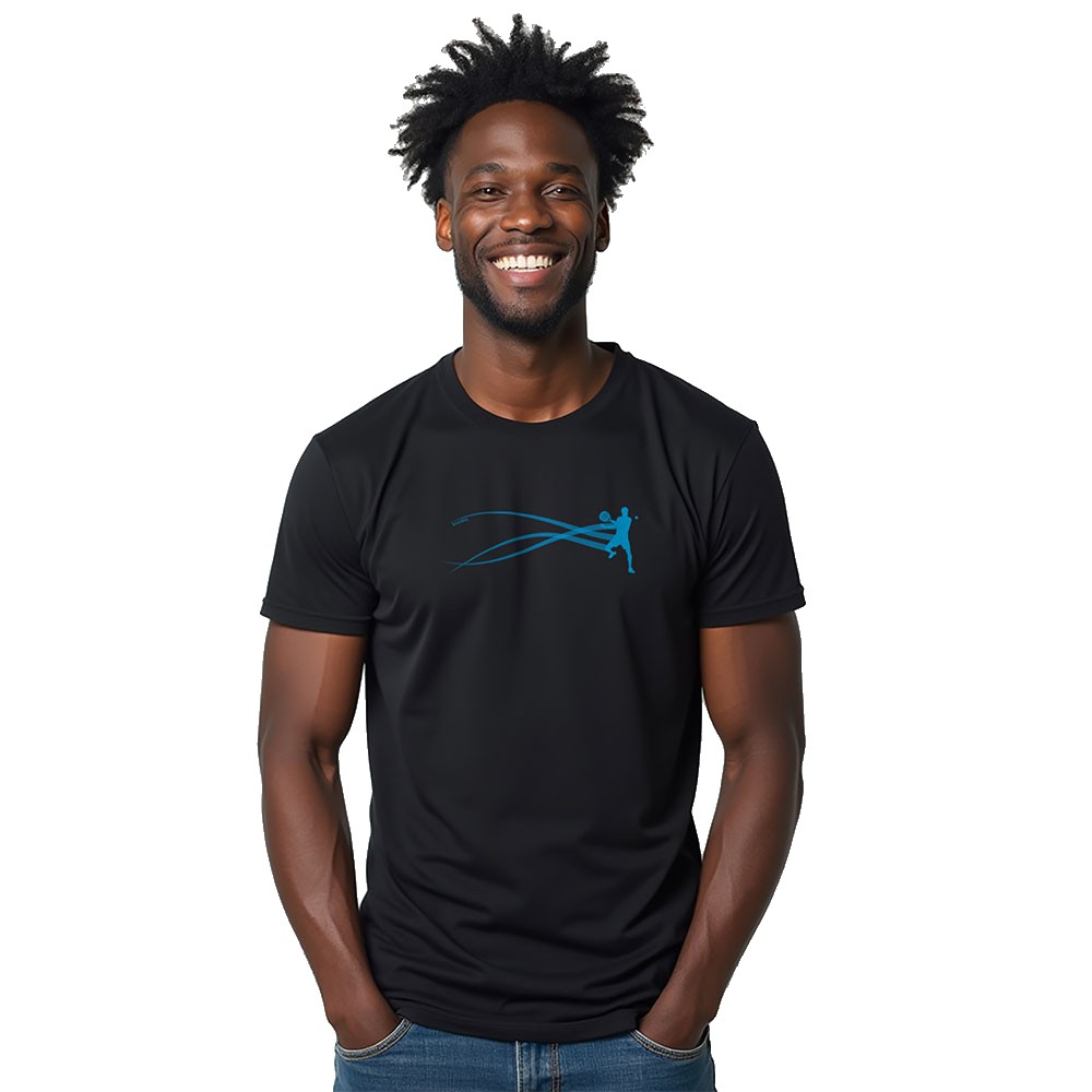 Kruskis Stella Padel Short Sleeve T-shirt Schwarz 3XL Mann von Kruskis