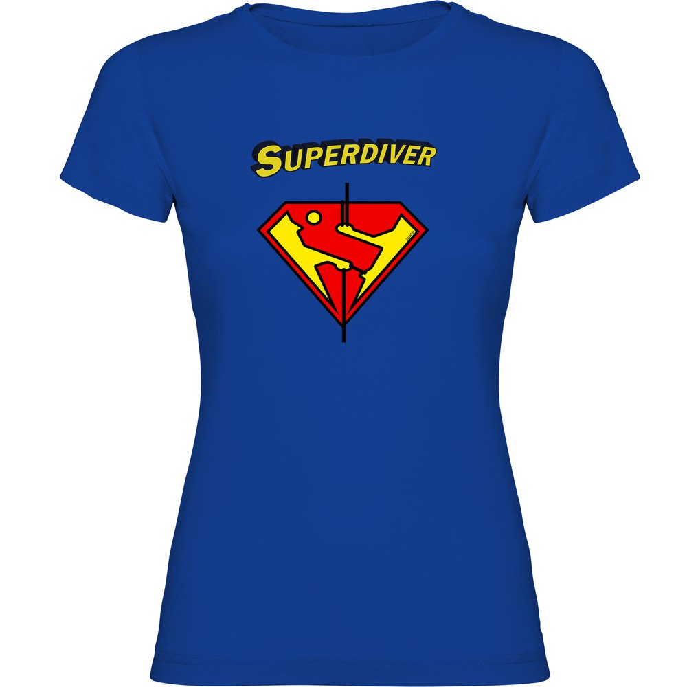 Kruskis Super Diver Short Sleeve T-shirt Blau XL Mann von Kruskis