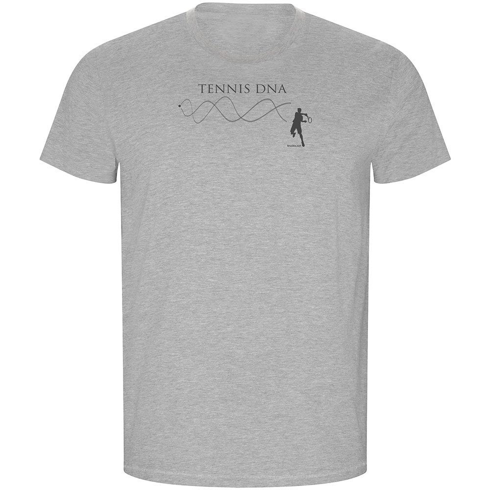 Kruskis Tennis Dna Eco Short Sleeve T-shirt Grau M Mann von Kruskis