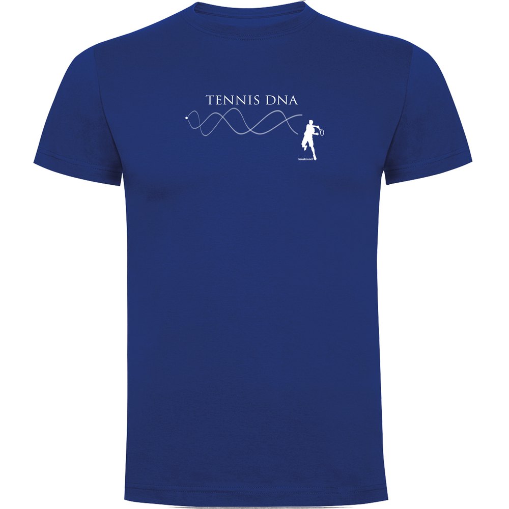 Kruskis Tennis Dna Short Sleeve T-shirt Blau L Mann von Kruskis