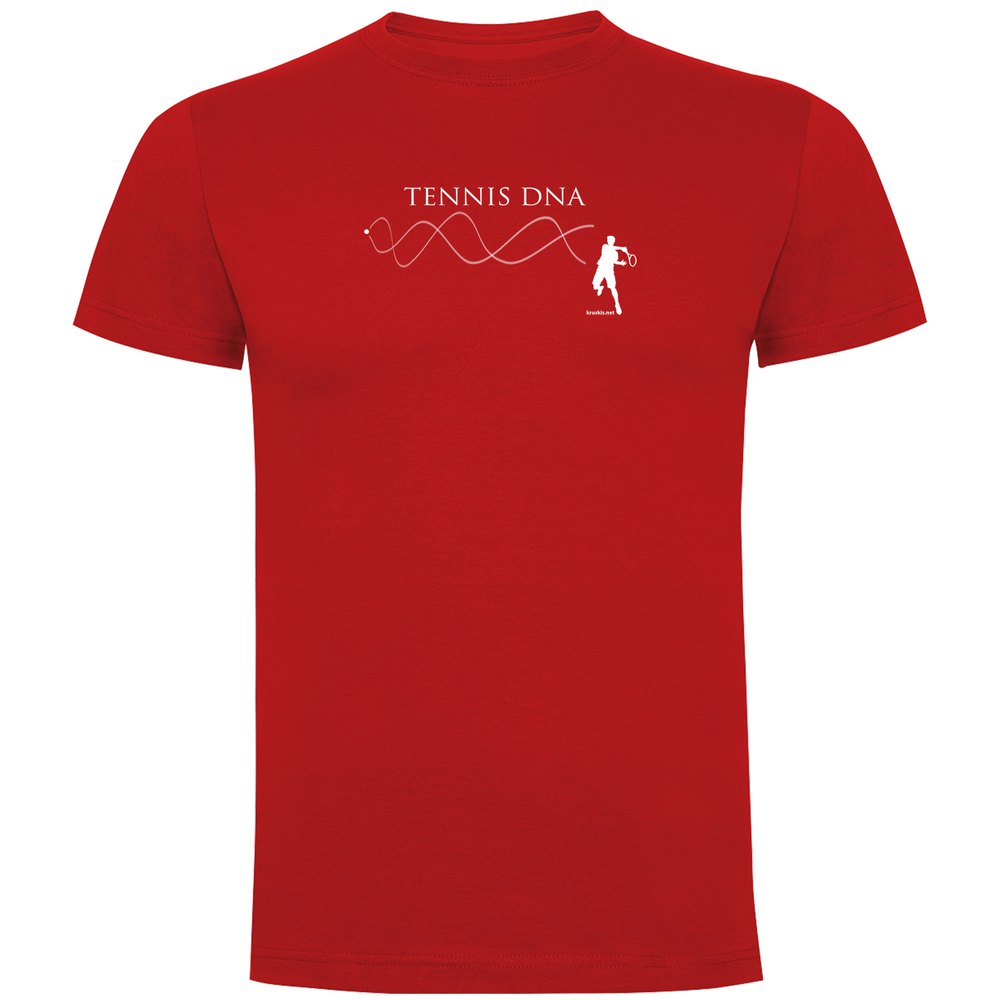 Kruskis Tennis Dna Short Sleeve T-shirt Rot 3XL Mann von Kruskis