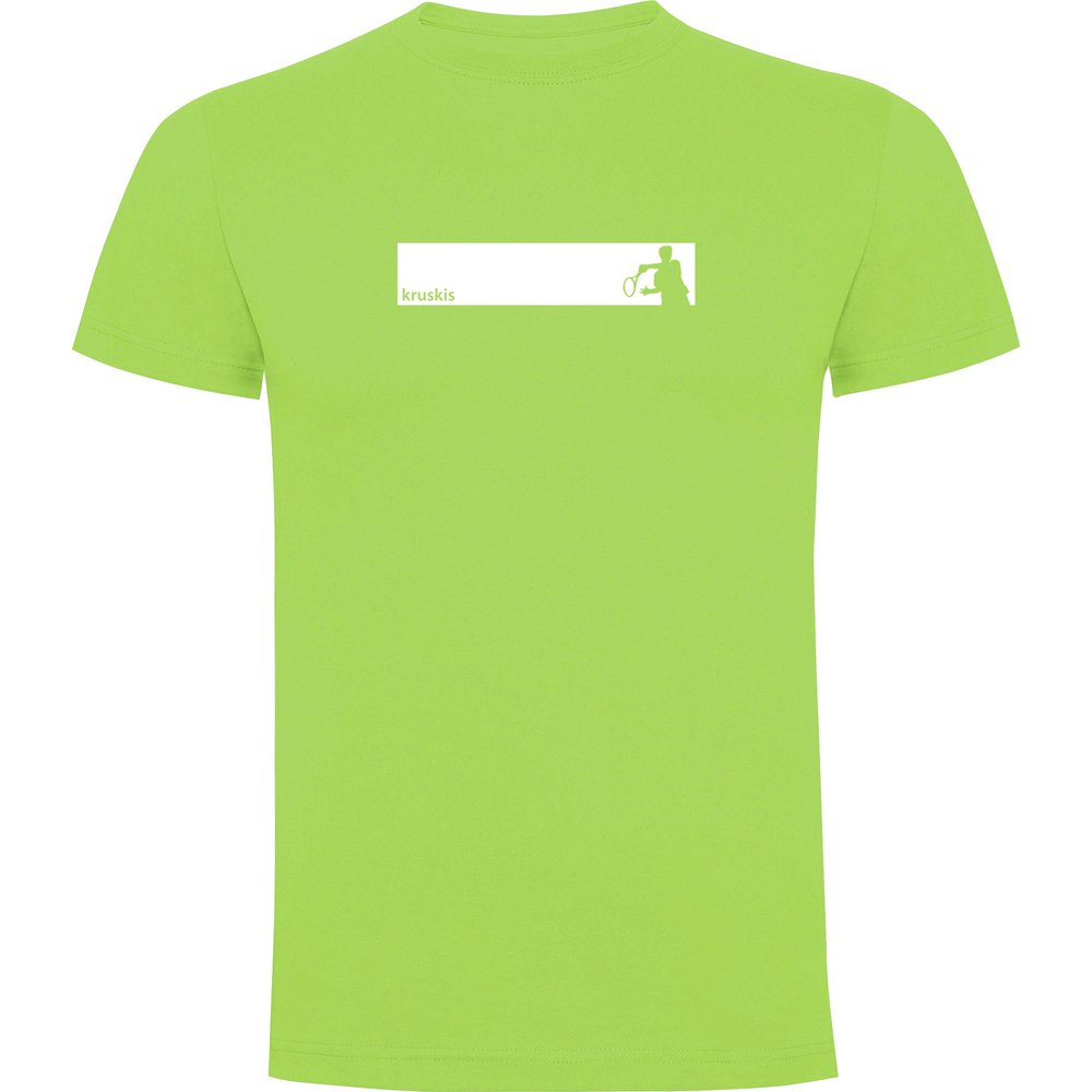 Kruskis Tennis Frame Short Sleeve T-shirt Grün XL Mann von Kruskis