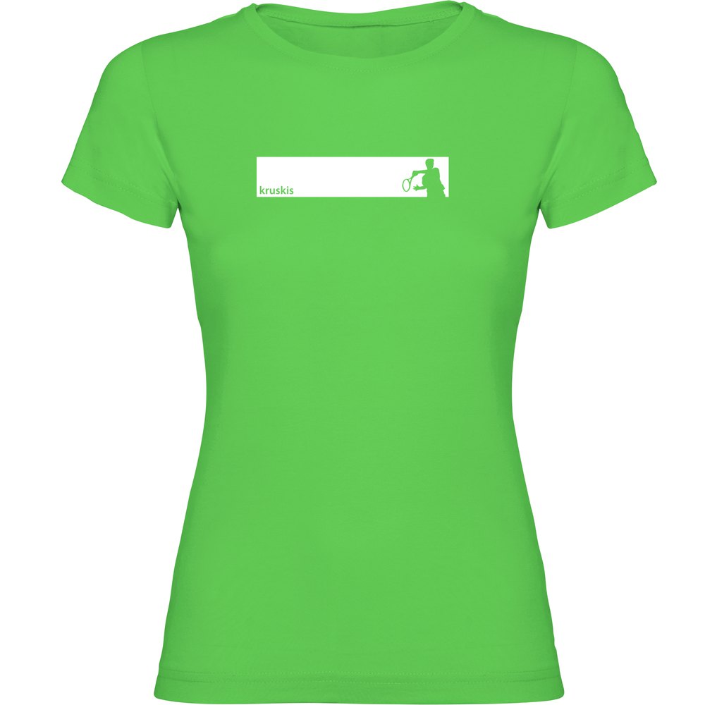 Kruskis Tennis Frame Short Sleeve T-shirt Grün XL Frau von Kruskis