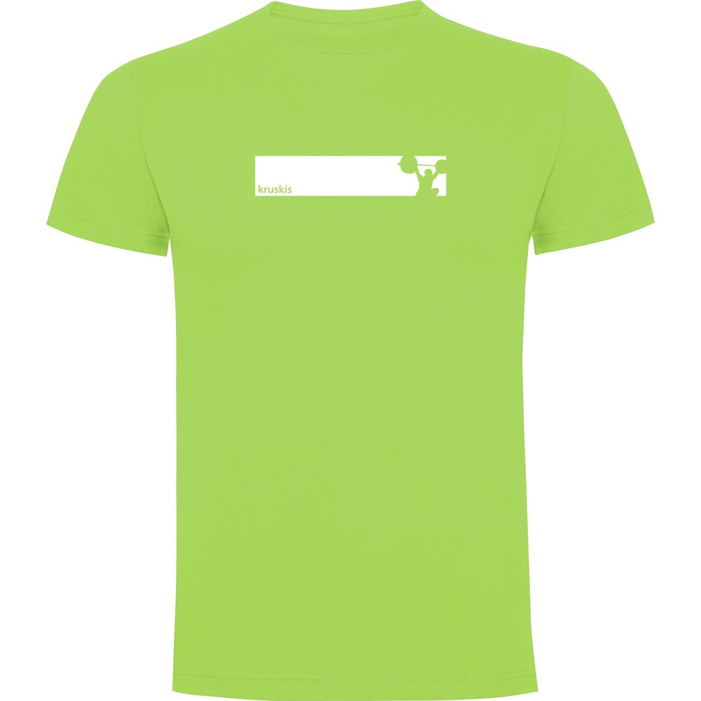 Kruskis Train Frame Short Sleeve T-shirt Grün XL Mann von Kruskis