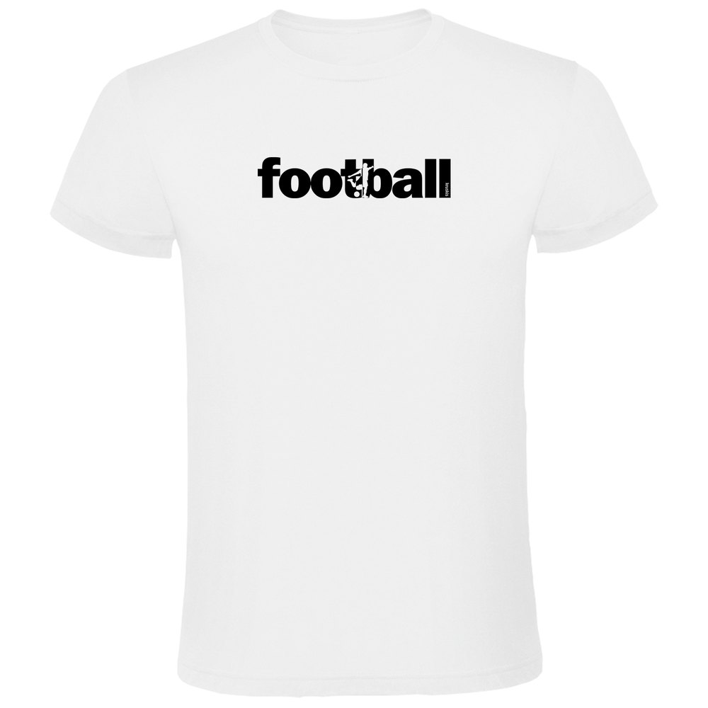Kruskis Word Football Short Sleeve T-shirt Weiß S Mann von Kruskis