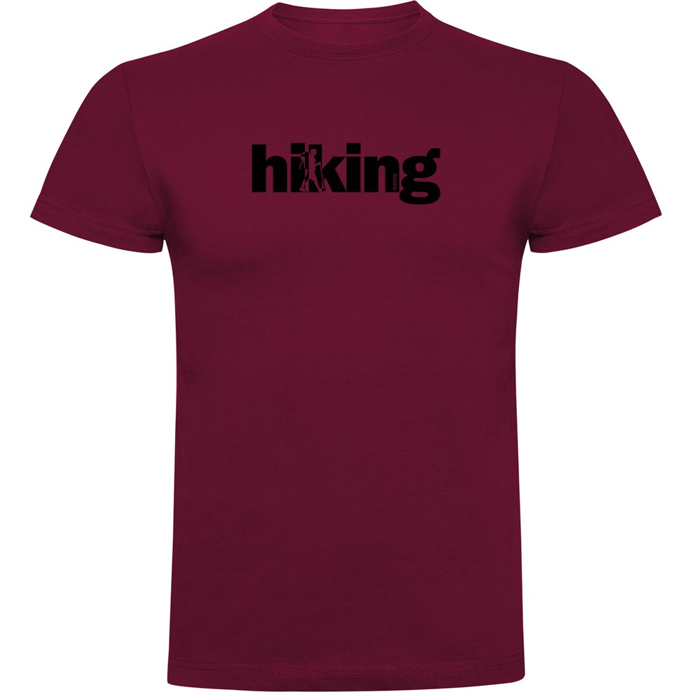 Kruskis Word Hiking Short Sleeve T-shirt Rot L Mann von Kruskis