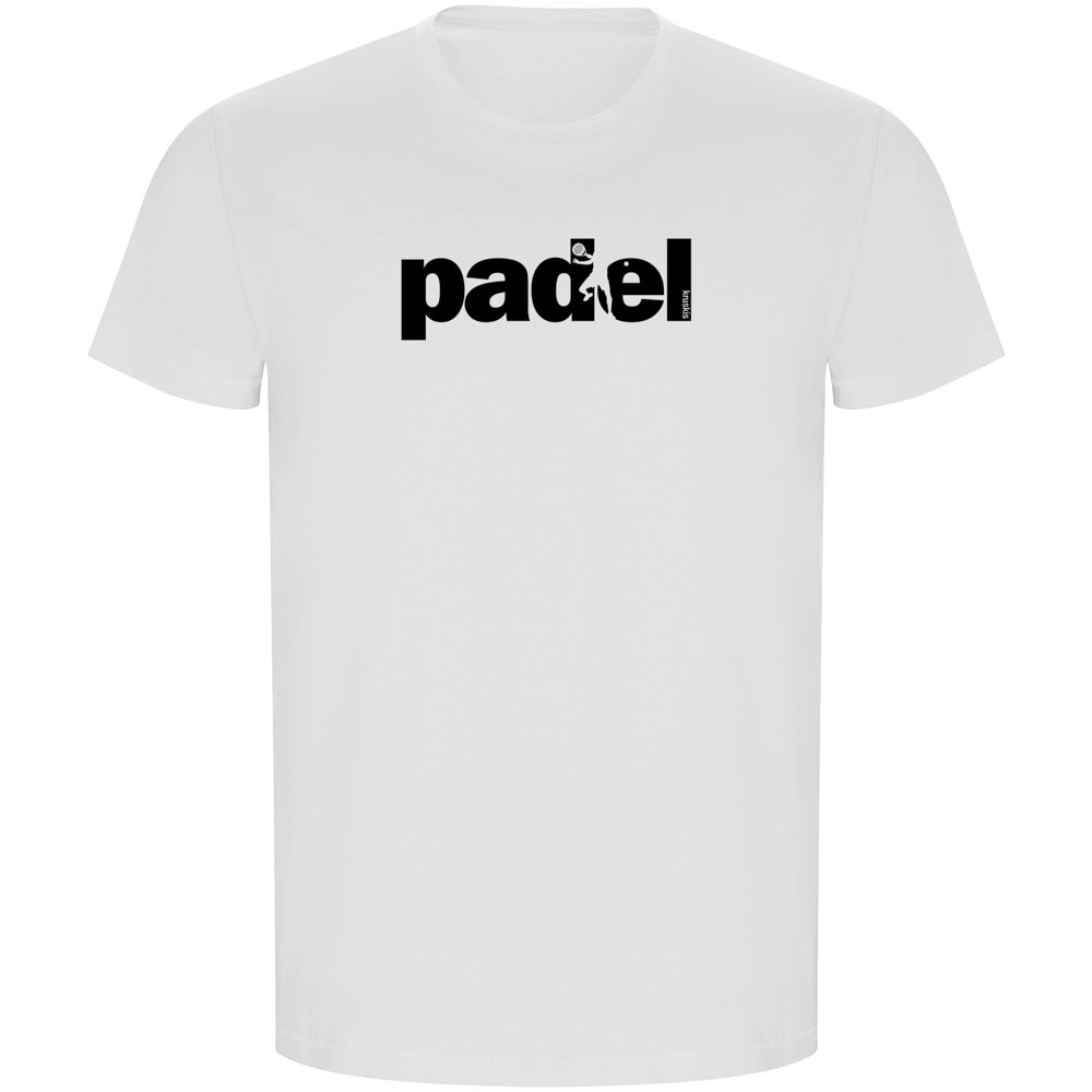 Kruskis Word Padel Eco Short Sleeve T-shirt Weiß L Mann von Kruskis
