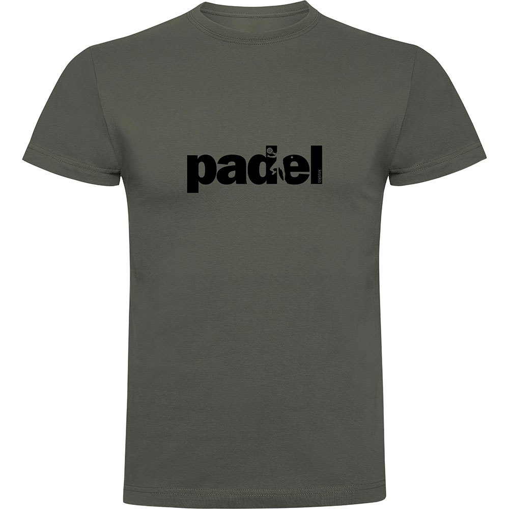 Kruskis Word Padel Short Sleeve T-shirt Grau 3XL Mann von Kruskis
