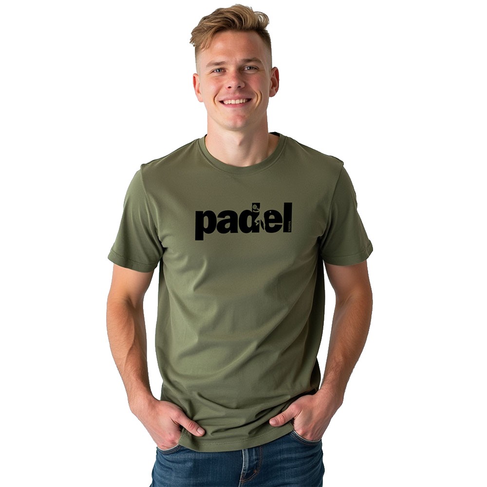 Kruskis Word Padel Short Sleeve T-shirt Grau M Mann von Kruskis