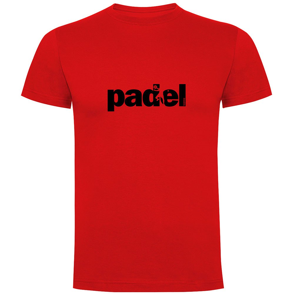 Kruskis Word Padel Short Sleeve T-shirt Rot 2XL Mann von Kruskis
