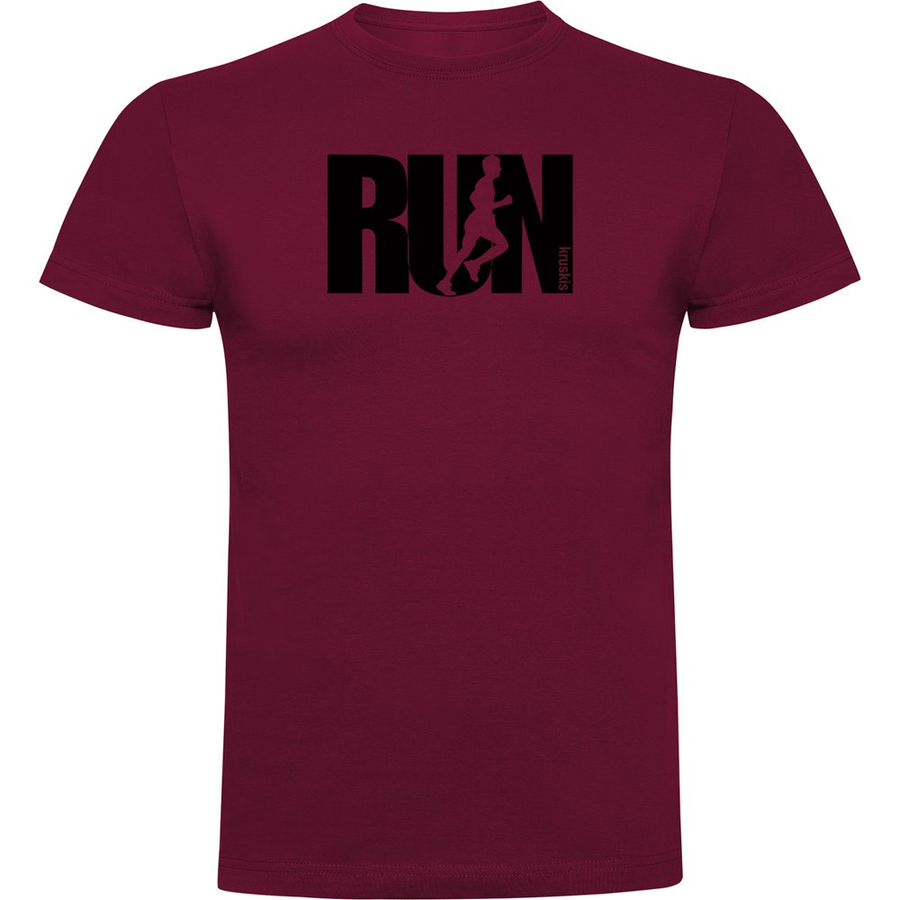 Kruskis Word Run Short Sleeve T-shirt Rot 3XL Mann von Kruskis