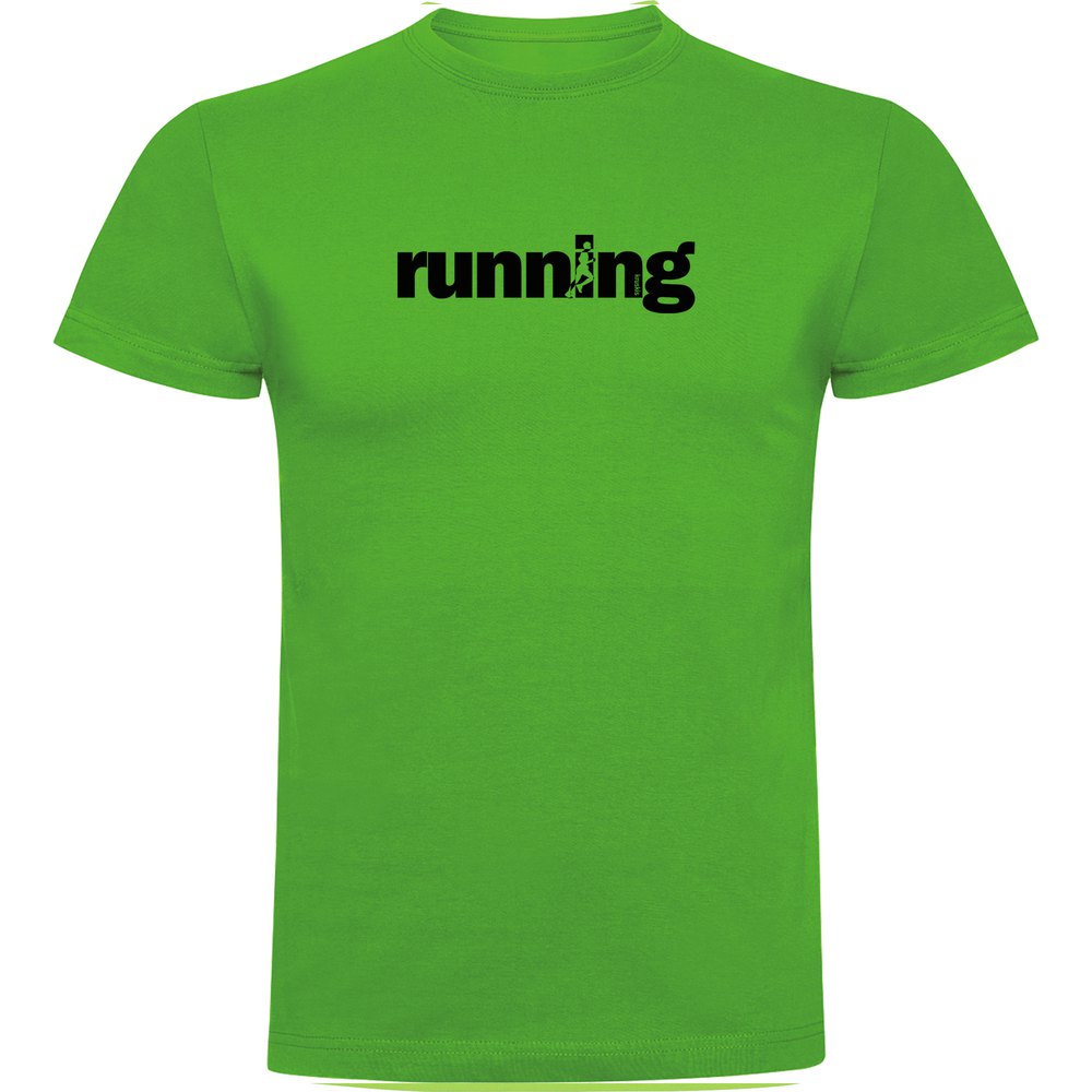 Kruskis Word Running Short Sleeve T-shirt Grün 2XL Mann von Kruskis