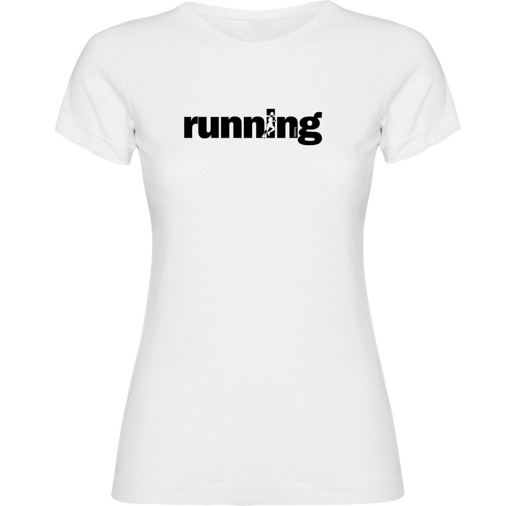 Kruskis Word Running Short Sleeve T-shirt Weiß 2XL Frau von Kruskis