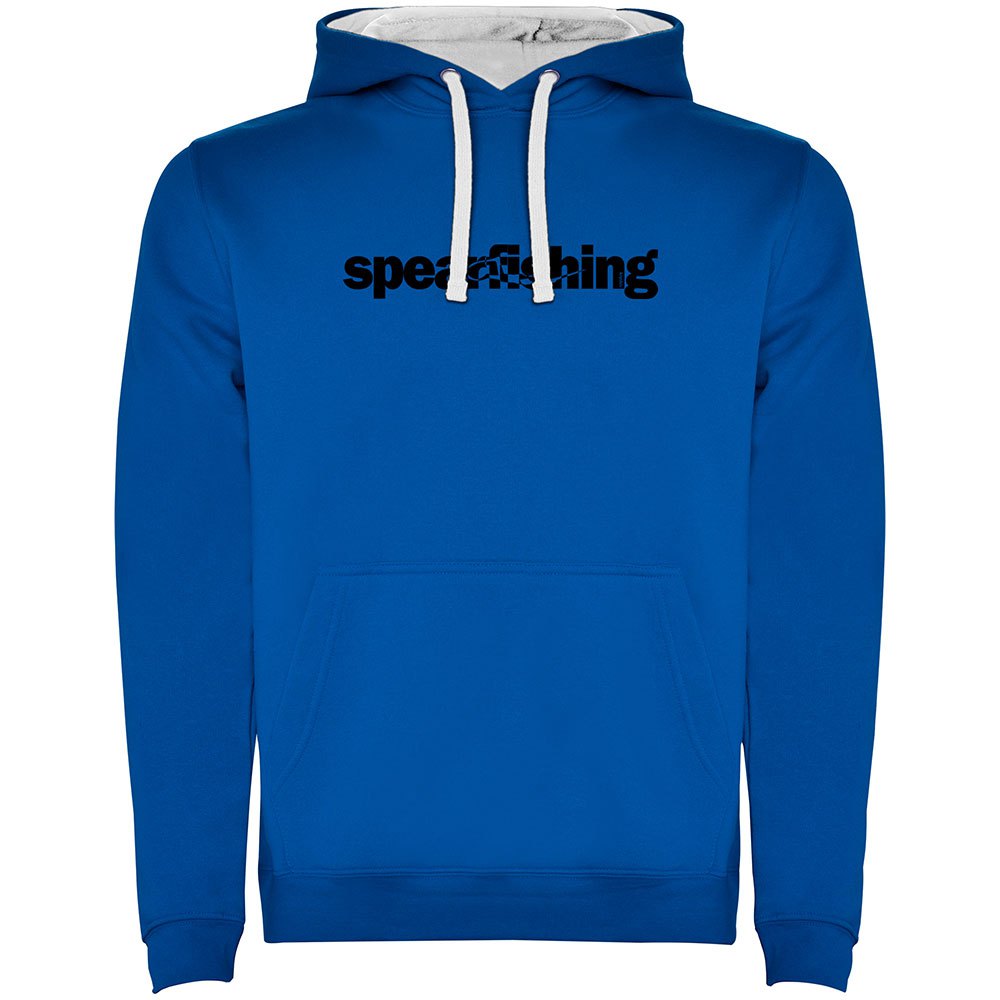 Kruskis Word Spearfishing Two-colour Hoodie Blau L Mann von Kruskis