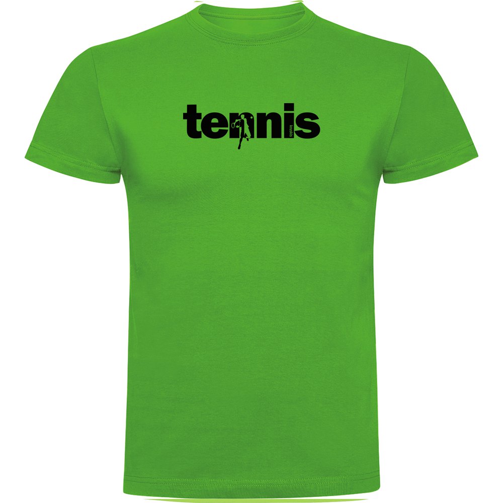 Kruskis Word Tennis Short Sleeve T-shirt Grün 3XL Mann von Kruskis