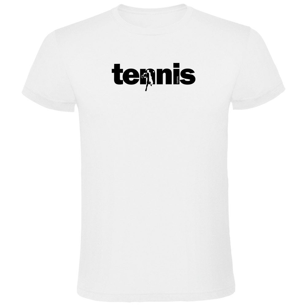 Kruskis Word Tennis Short Sleeve T-shirt Weiß S Mann von Kruskis