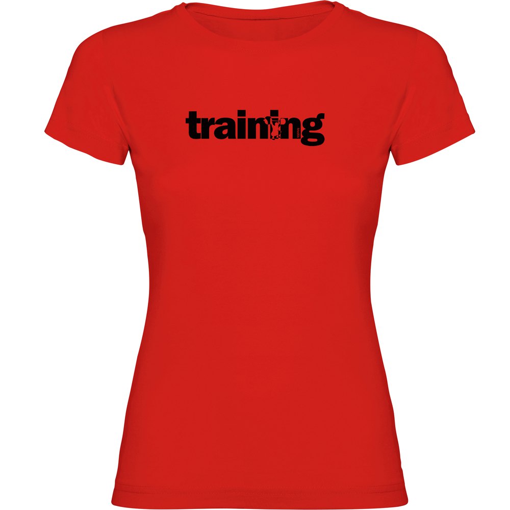 Kruskis Word Training Short Sleeve T-shirt Rot XL Frau von Kruskis