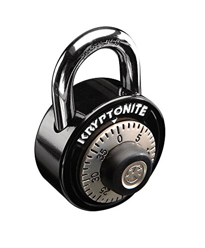 Kryptonite Schloss aus Stahl Durchmesser 50 mm Vorhängeschloss Zahlenschloss (klassischen)/Gripper Dial Padlock Diameter 50 mm with Combination. (PADLOCKS) von Kryptonite