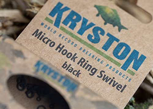 Kryston Micro Hook Ring Swivel KR-AC46 Wirbel Ringwirbel Karpfenwirbel von Kryston