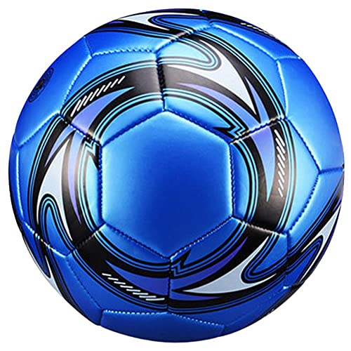 Kuashidai Fußball-Trainingsball, PVC + EVA, Größe 5, weich, leicht, geeignet für offiziellen Indoor- und Outdoor-Fußball, professioneller Spielball von Kuashidai
