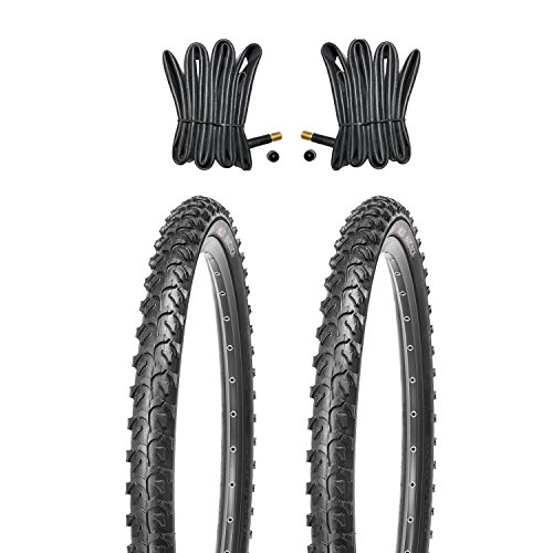 Kujo Resul MTB Reifen Set 24x1.95 inkl. Schläuche mit Autoventilen von Kujo