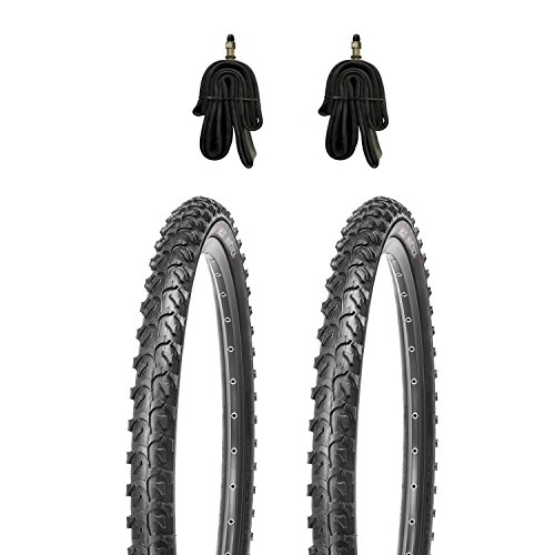 Kujo Resul MTB Reifen Set 24x1.95 inkl. Schläuche mit Dunlopventile von Kujo