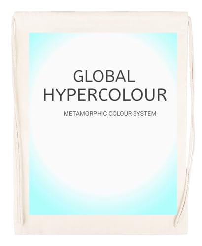 Global Hypercolour Unisex Beige Sporttasche Umweltfreundlicher Sack von Kwantees