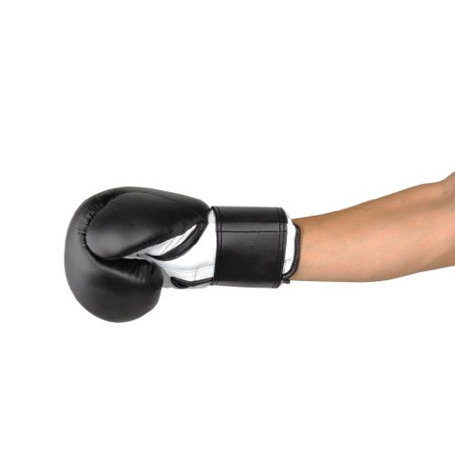KWON Boxhandschuhe Fitness, schwarz, 16oz, 4002416 von Kwon