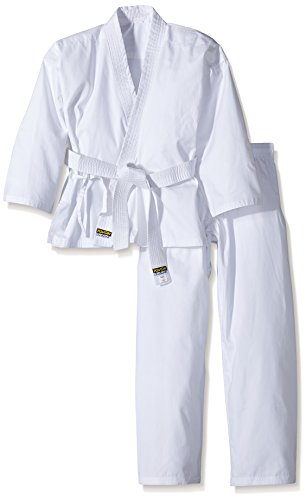 Kwon Kinder Karategui karatedragt Renshu Anzug, Weiß, 130 EU von Kwon