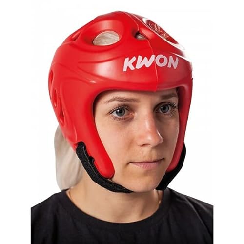 KWON Kopfschutz Shocklite, Versch. Farben Rot L von Kwon
