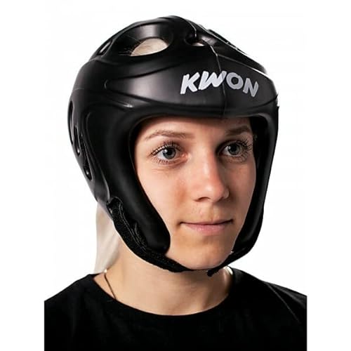 KWON Kopfschutz Shocklite, Versch. Farben Schwarz XL von Kwon