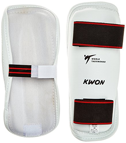 KWON Schienbeinschutz Wtf Schienbeinschutz Evolution, Weiß, M, 4045502 von Kwon