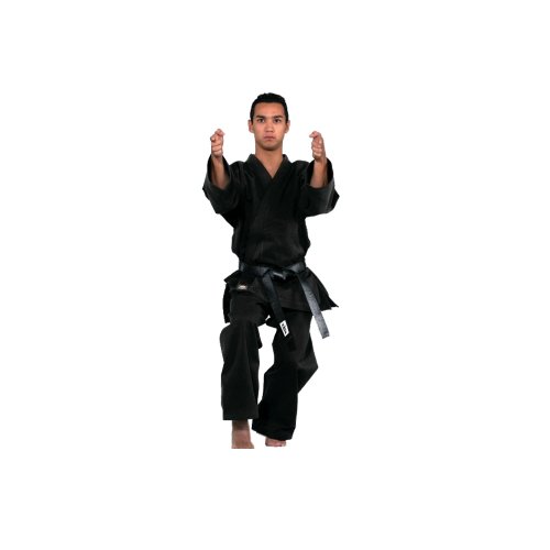 Karateanzug Black 12 oz 160cm von Kwon