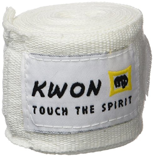 Kwon Boxbandage Elastisch, weiß, 4053700 von Kwon