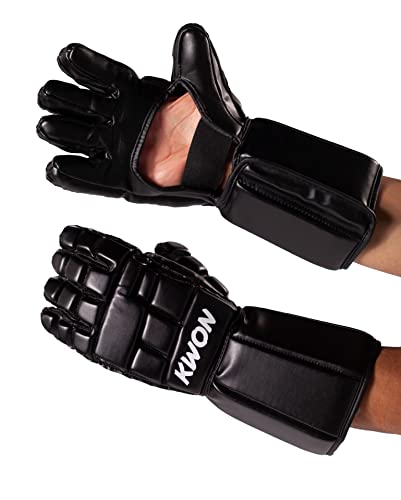 Kwon Escrima Handschuhe Unterarmschutz Stockhandschuhe Handschutz Waffen Budo Stockkampf (S/M) von Kwon