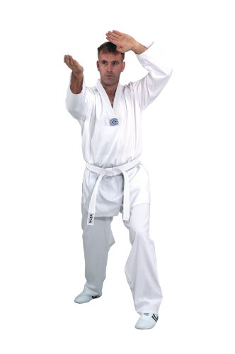 Kwon Kampfsportanzug Hadan Plus Weißes Revers, weiß, 150, 1004150 von Kwon